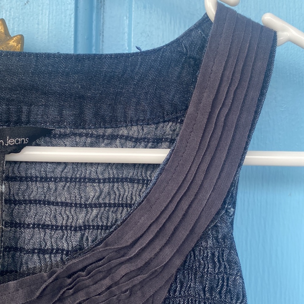 Calvin Klein Denim Sundress size SP - Picture 5 of 11
